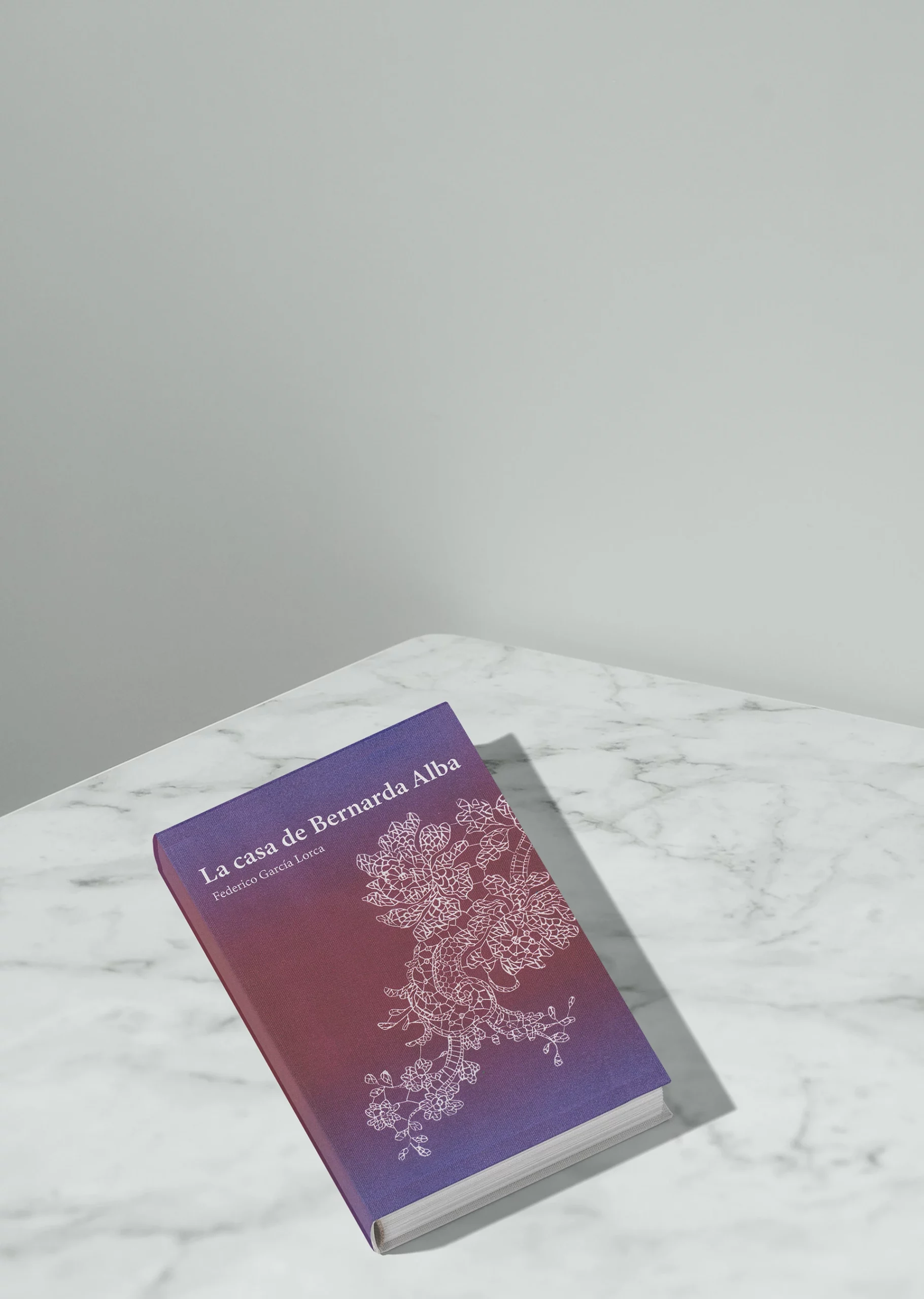 book cover for "la casa de bernarda alba"